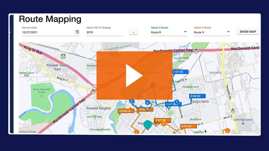 Route mapping and optimization tool - Improving route efficiencies
