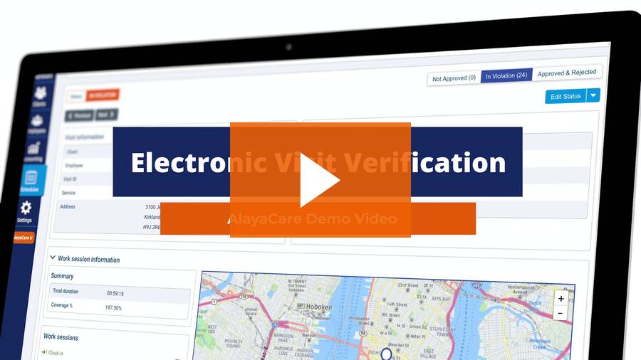 Electronic Visit Verification (EVV): Trust AlayaCare as your EVV compliance partner