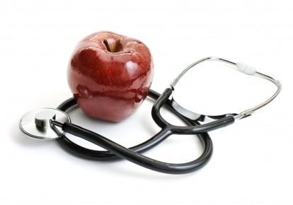Red-apple-stethoscope