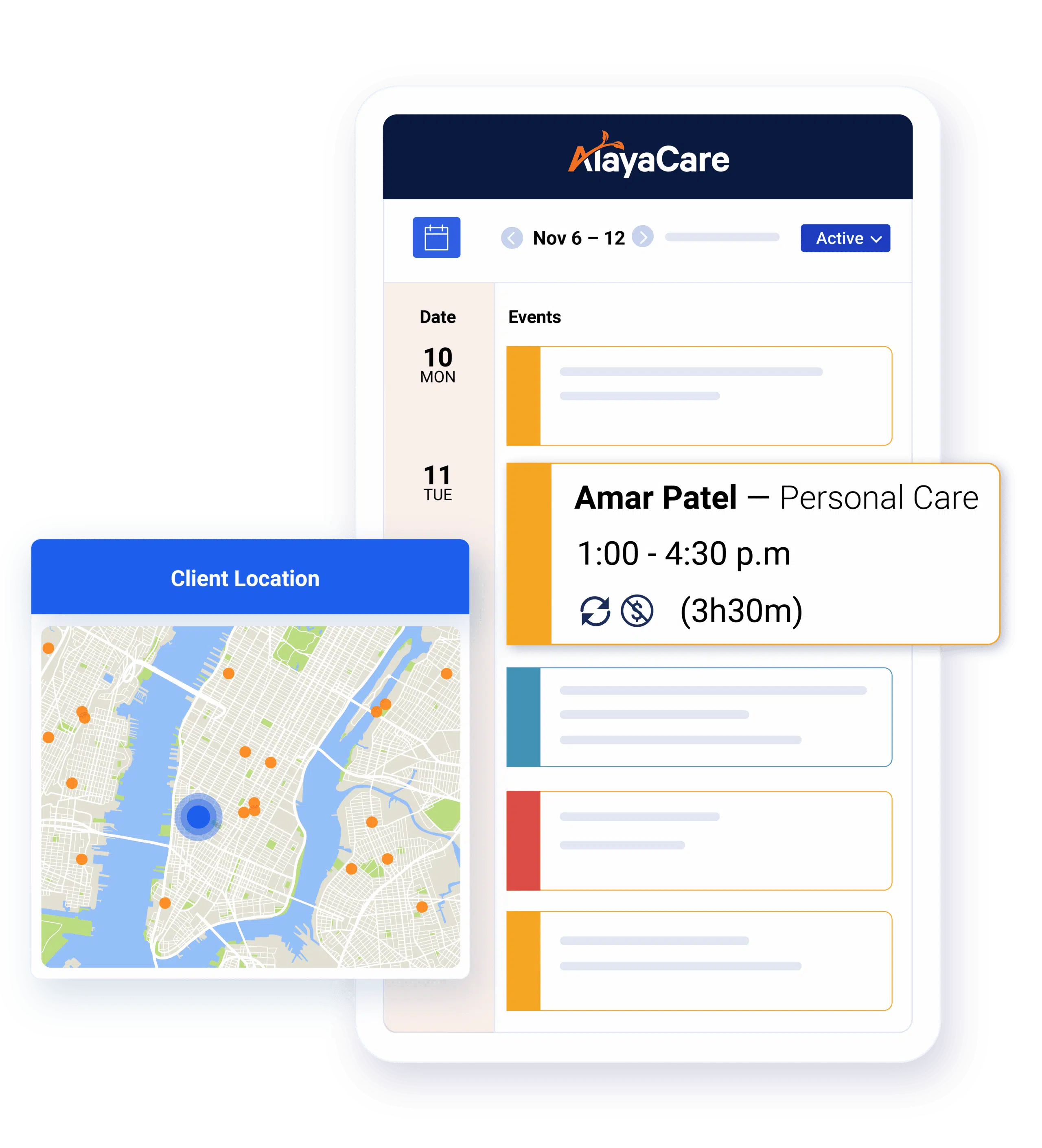 Not sure how AlayaCare fits into your organisation? Book a free demo and discover how our configurable platform can help you.