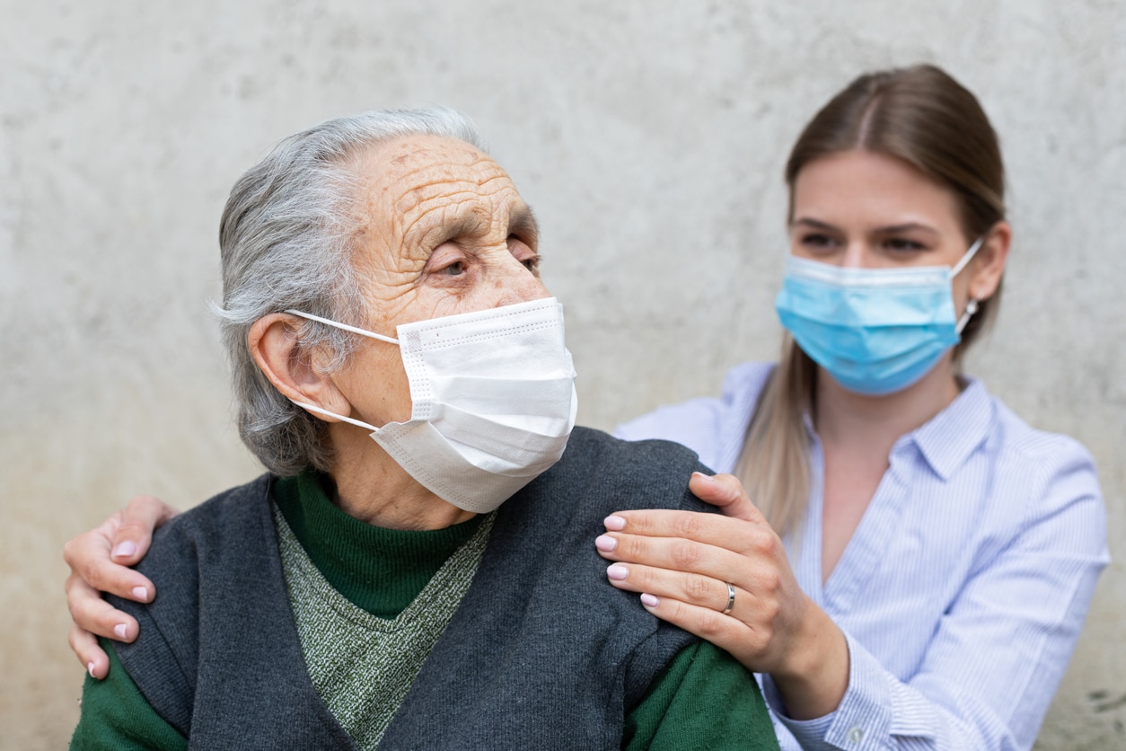 Home Care Stock Photo