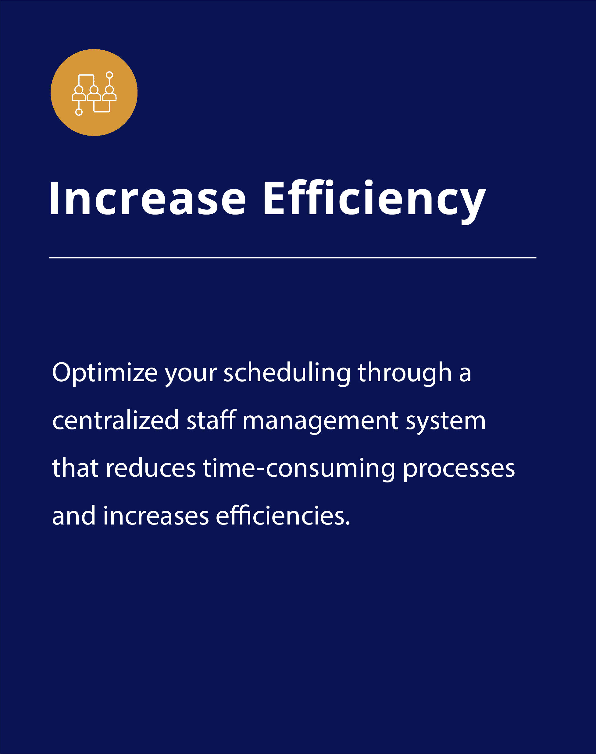 Increase Efficiency