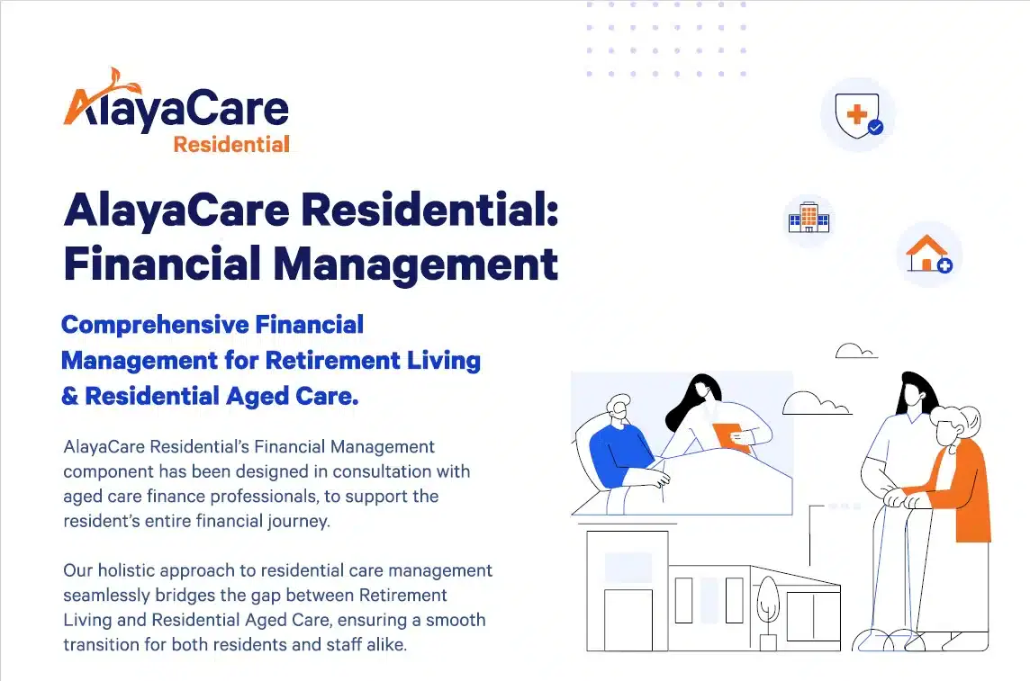AlayaCare Residential: Financial Management