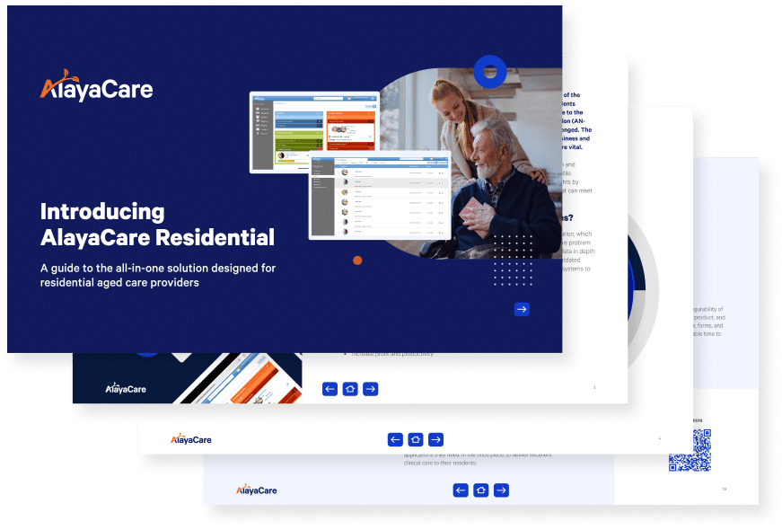 AlayaCare Residential Aged Care Software Australia