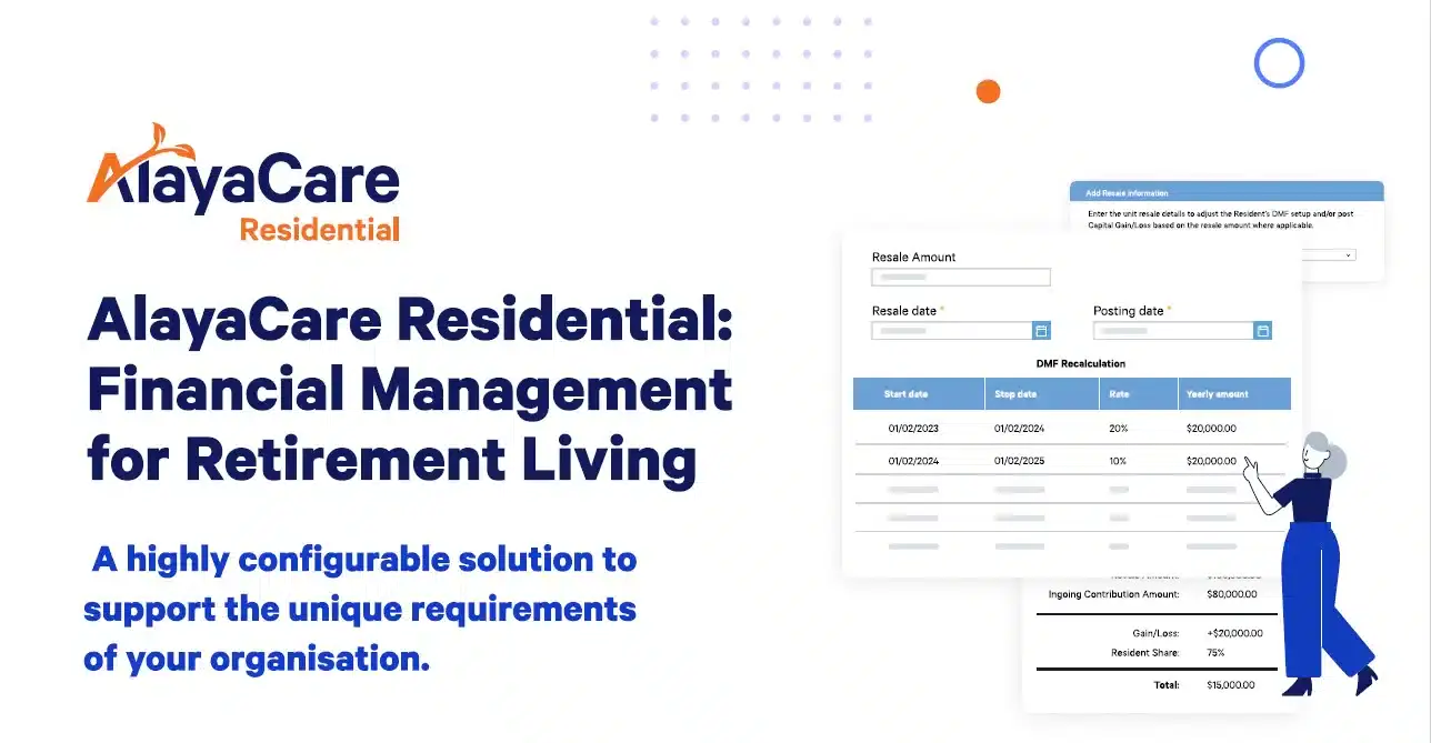AlayaCare Residential: Financial Management for Retirement Living