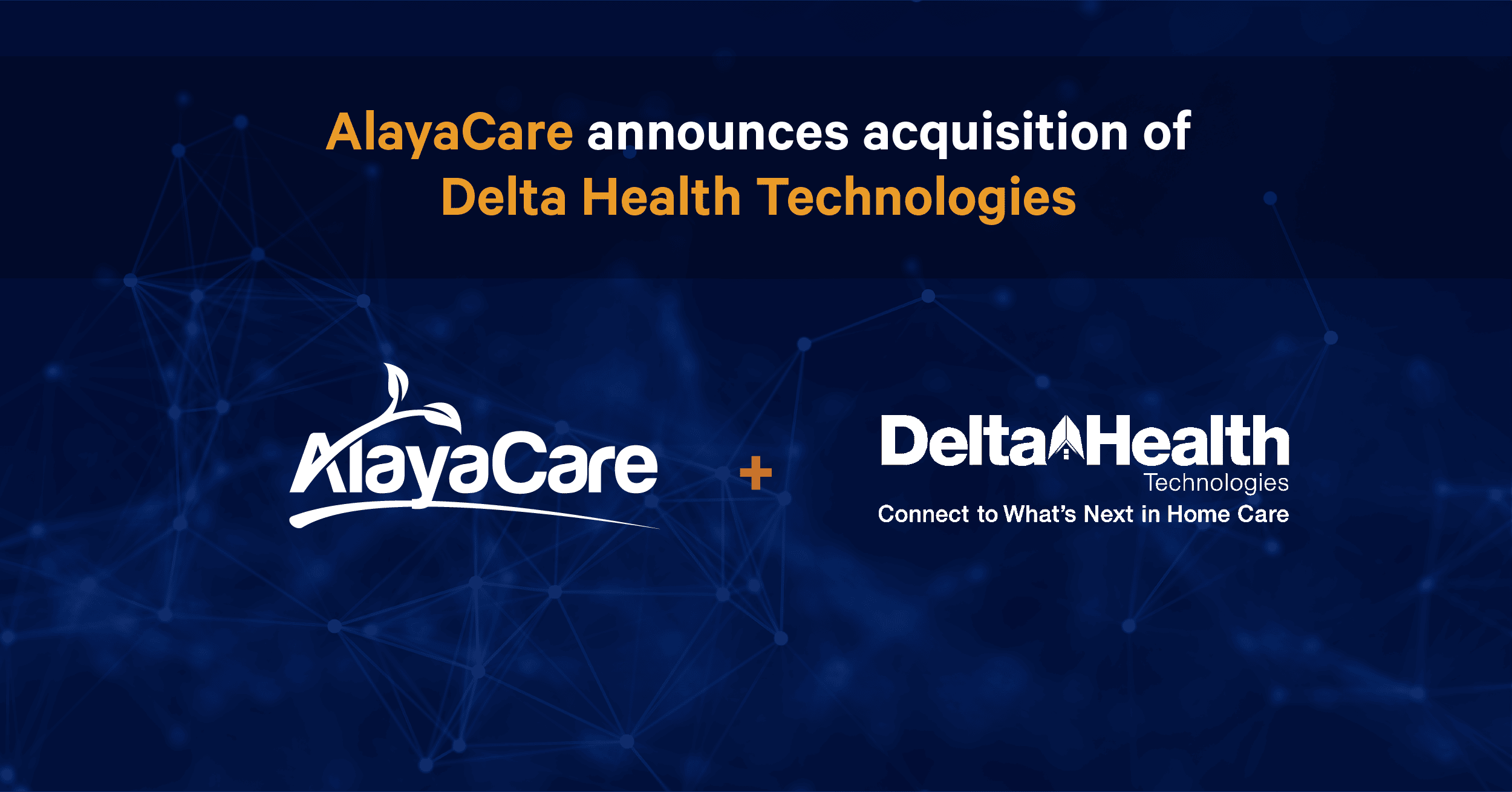 AlayaCare and Delta Health Technologies
